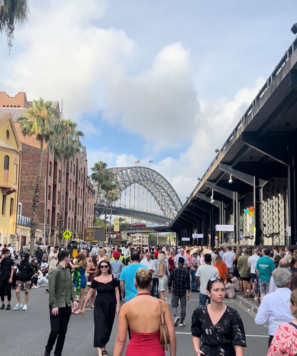 New year 2025, near Harbour Bridge