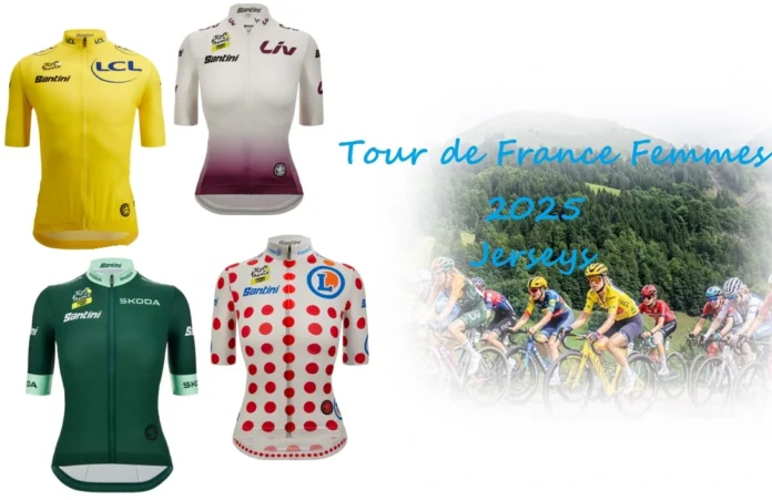 Tour de France Femmes 2025 Jerseys