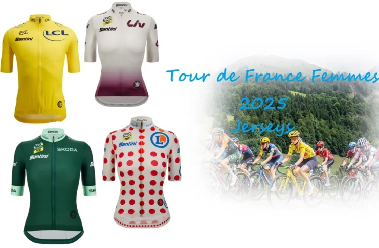 Tour de France Femmes 2025 Jerseys
